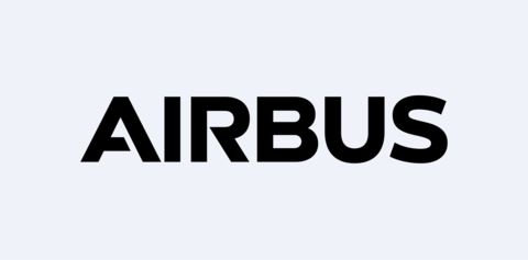 The black variant of the Airbus logo