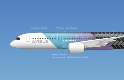 A350 with Airspace Explorer livery