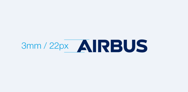 Airbus logo minimum size Airbus logo minimum size