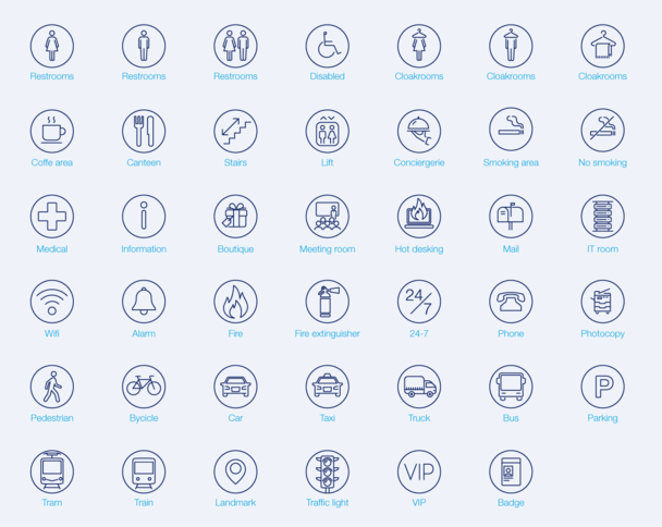 Signage _icons Signage _icons