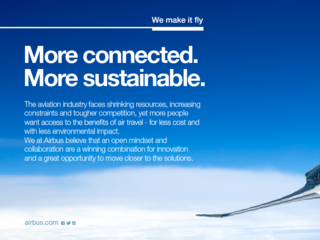 Key line used in a ZEROe ad