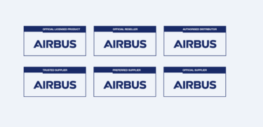 Six examples of Airbus’ seals of approval Six examples of Airbus’ seals of approval
