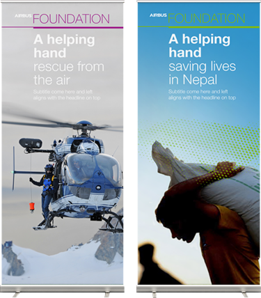 Rescue from the air and Saving lives in Nepal Roll-ups Rescue from the air and Saving lives in Nepal Roll-ups