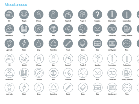 Miscellanous icons