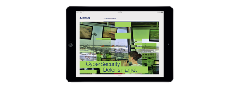 Example of an Airbus CyberSecurity website Example of an Airbus CyberSecurity website