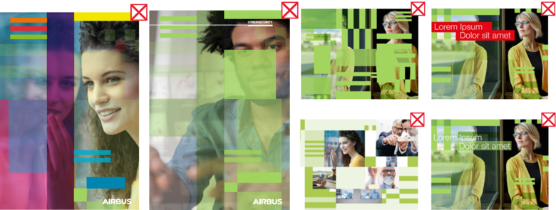 The Block grid in use – Don'ts The Block grid in use – Don'ts