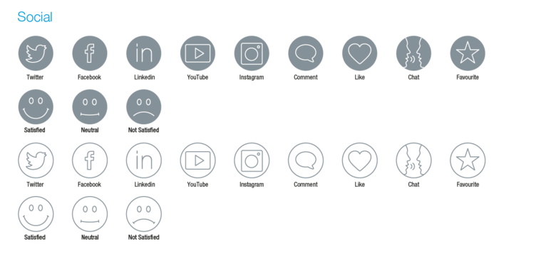 Social icons