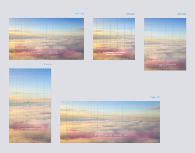 Application of subtitles for audiovisual productions Application of subtitles for audiovisual productions